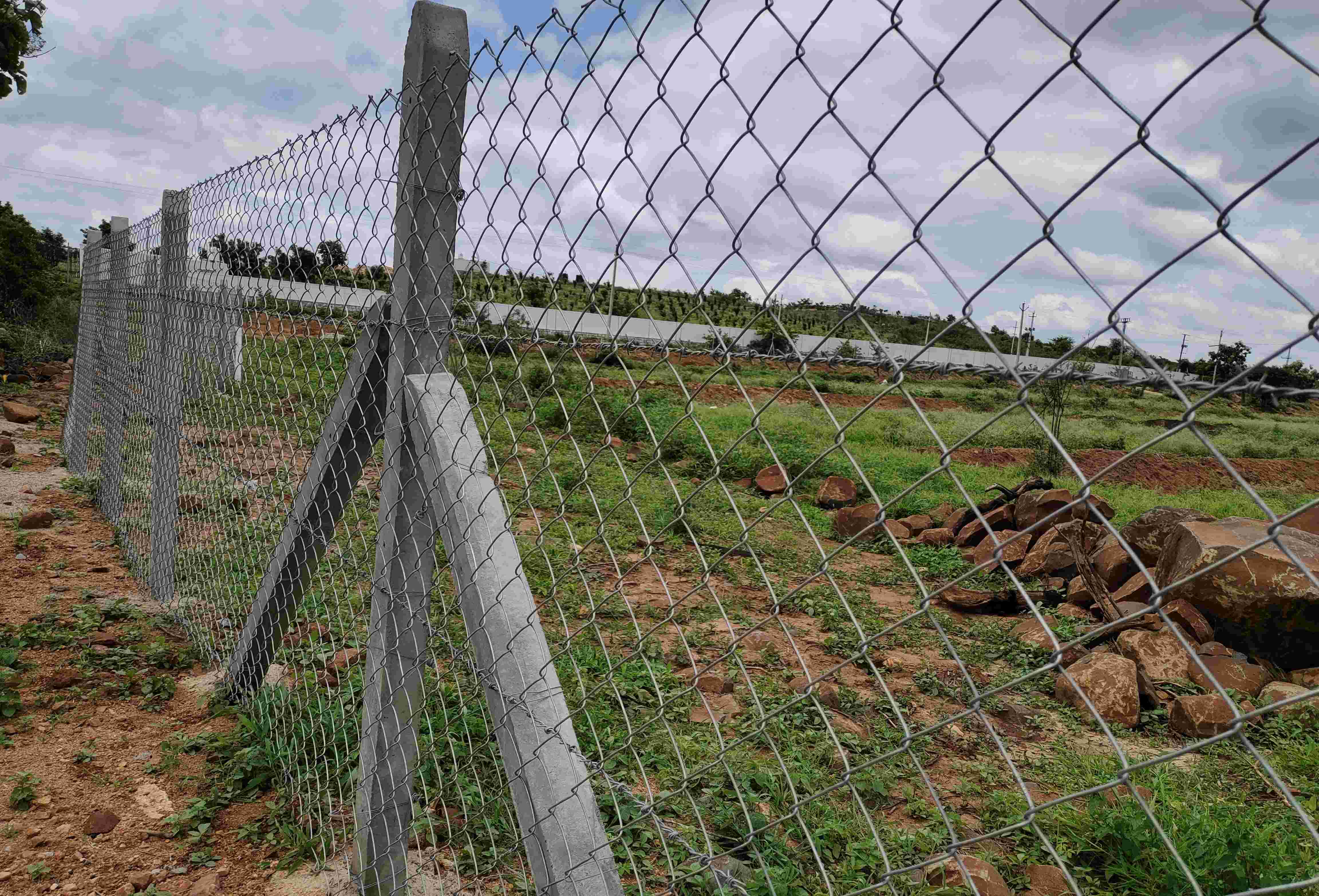 chain link fence mesh